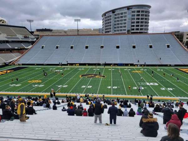 Kinnick Stadium, section: 126, row: 54, seat: 15