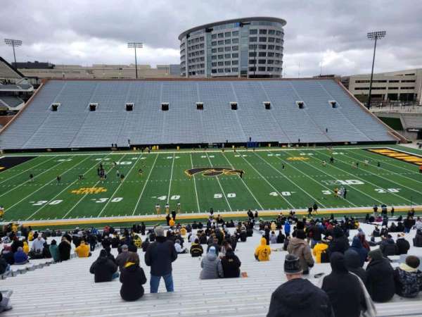Kinnick Stadium, section: 127, row: 55, seat: 15