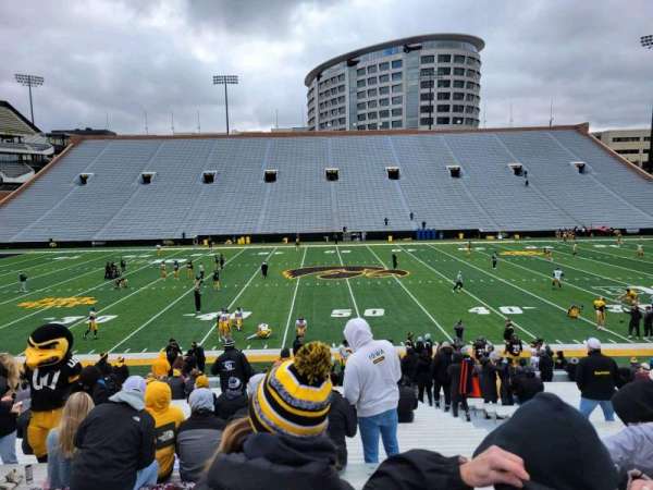 Kinnick Stadium, section: 127, row: 29, seat: 6