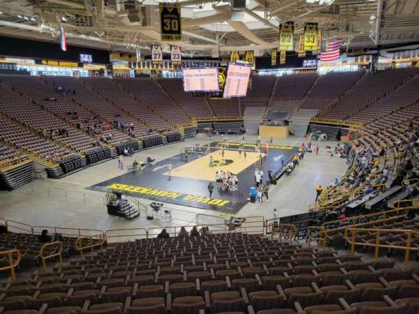 Carver-Hawkeye Arena, section: ee, row: 30, seat: 10
