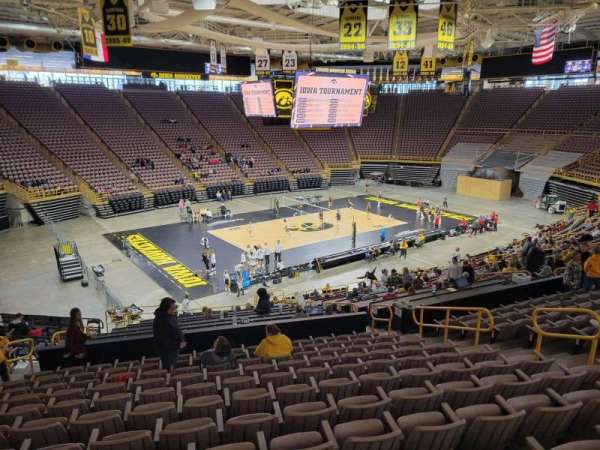 Carver-Hawkeye Arena, section: cc, row: 31, seat: 10