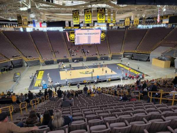 Carver-Hawkeye Arena, section: aa, row: 36, seat: 10