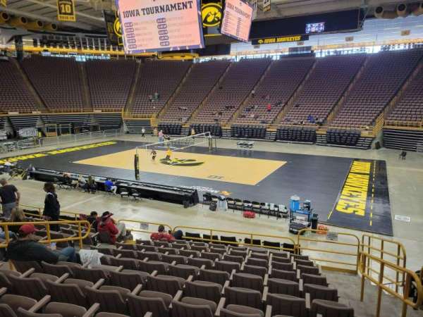 Carver-Hawkeye Arena, section: c, row: 16, seat: 2