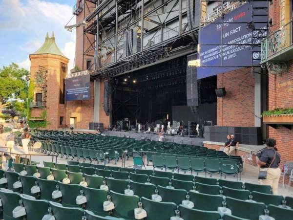 Starlight Theatre, section: box 4, row: h, seat: 13