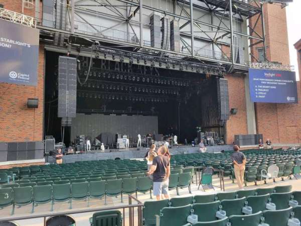 Starlight Theatre, section: box 3, row: g, seat: 10
