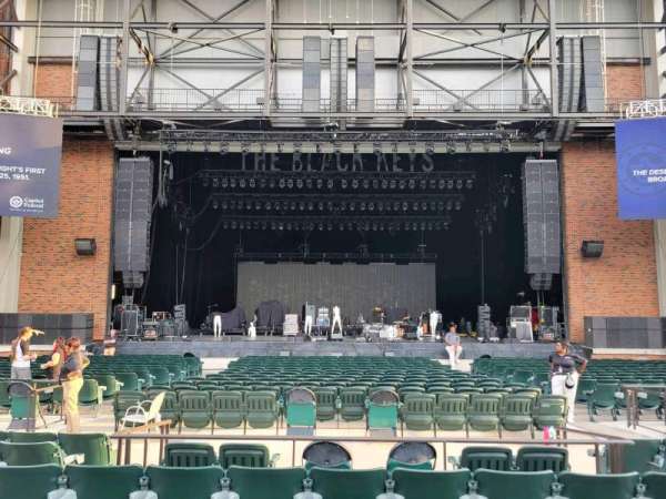 Starlight Theatre, section: box 1, row: h, seat: 10