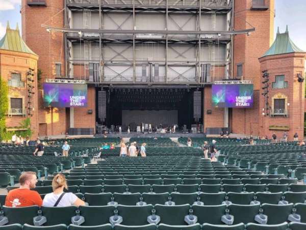 Starlight Theatre, section: plaza 1, row: u, seat: 10
