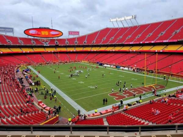 Arrowhead Stadium, section: 216, row: 6, seat: 10
