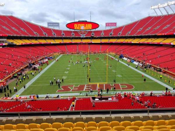 Arrowhead Stadium, section: 213, row: 8, seat: 15