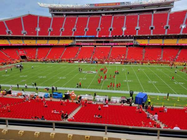 Arrowhead Stadium, section: 246, row: 5, seat: 10