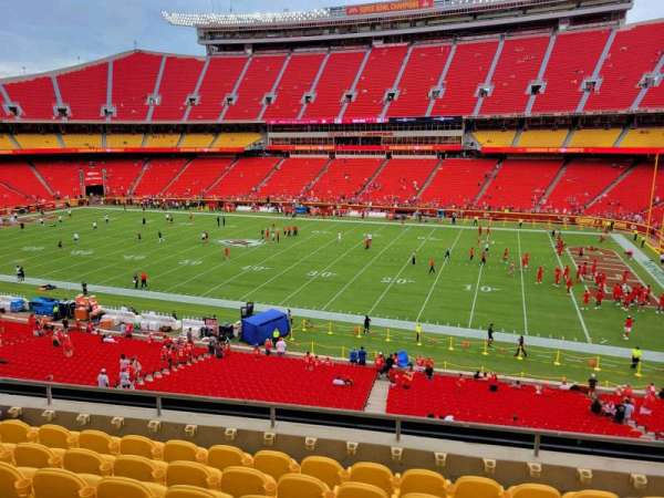 Arrowhead Stadium, section: 244, row: 7, seat: 10