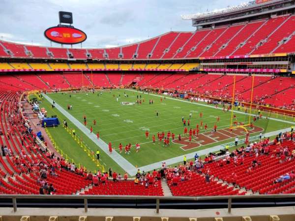 Arrowhead Stadium, section: 239, row: 5, seat: 10