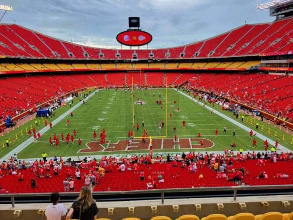 Arrowhead Stadium, section: 236, row: 6, seat: 10