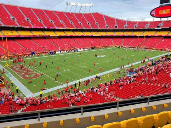 Arrowhead Stadium, section: 230, row: 5, seat: 10