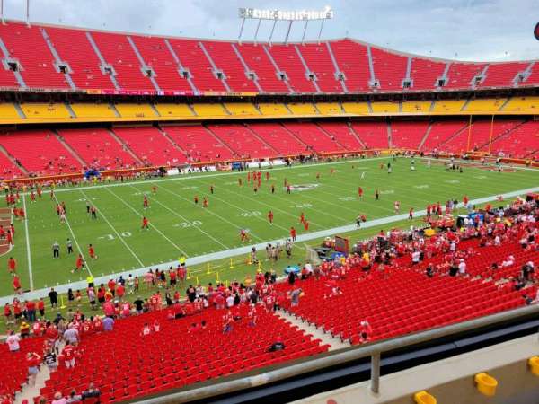 Arrowhead Stadium, section: 228, row: 3, seat: 10