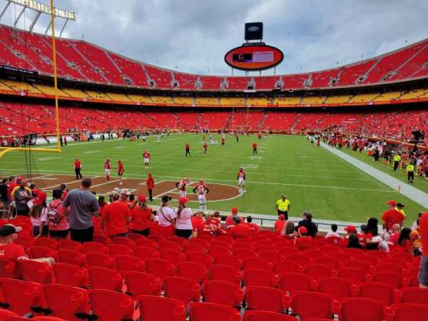 Arrowhead Stadium, section: 127, row: 14, seat: 10