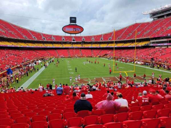 Arrowhead Stadium, section: 129, row: 31, seat: 15