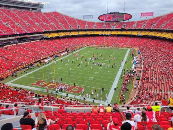 Arrowhead Stadium, section: 310, row: 13, seat: 13