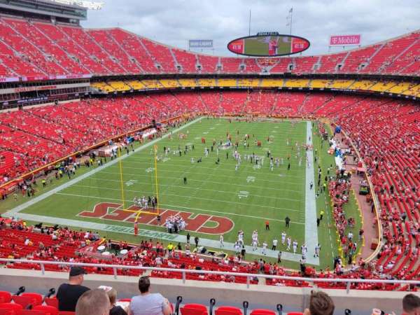 Arrowhead Stadium, section: 311, row: 7, seat: 7