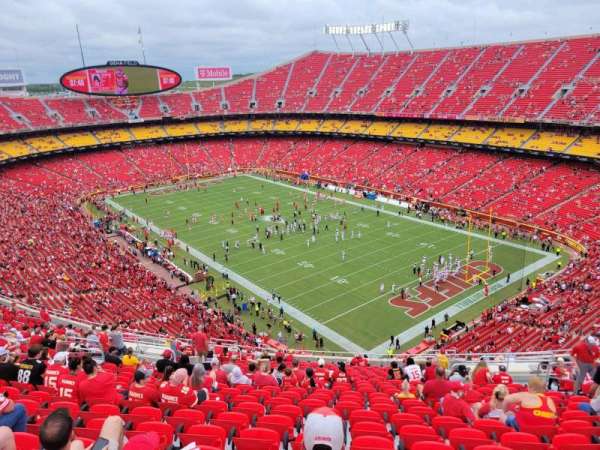 Arrowhead Stadium, section: 317, row: 24, seat: 10