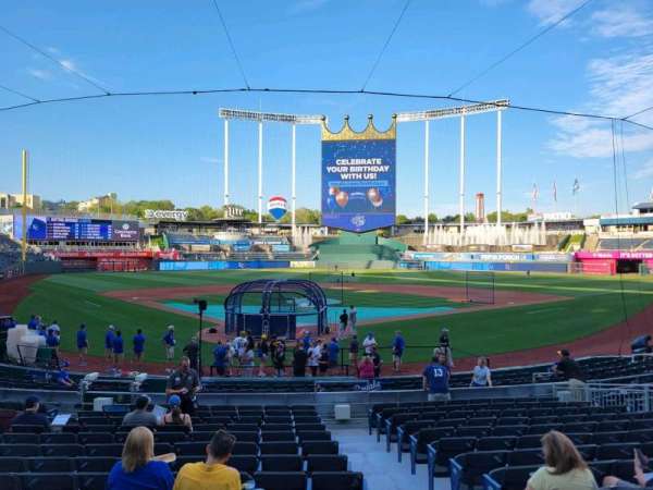 Kauffman Stadium, section: 128, row: p, seat: 12