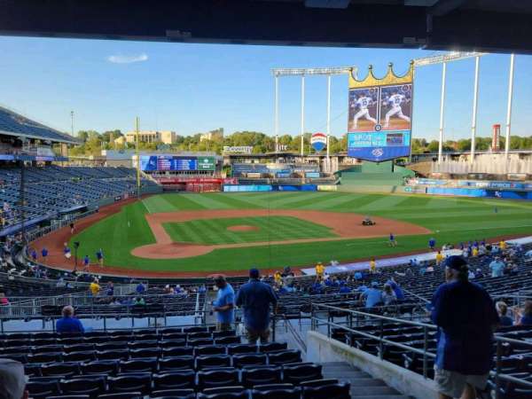 Kauffman Stadium, section: 230, row: mm, seat: 11