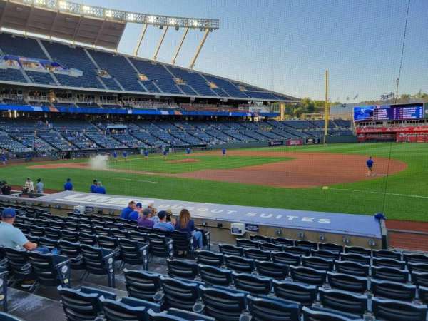 Kauffman Stadium, section: 139, row: k, seat: 6