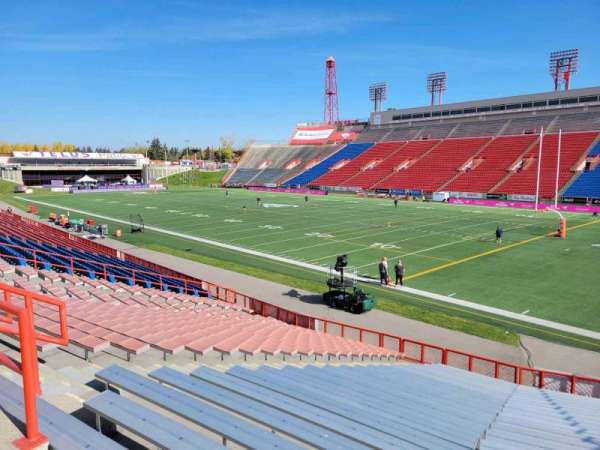 McMahon Stadium, section: a, row: 24, seat: 14