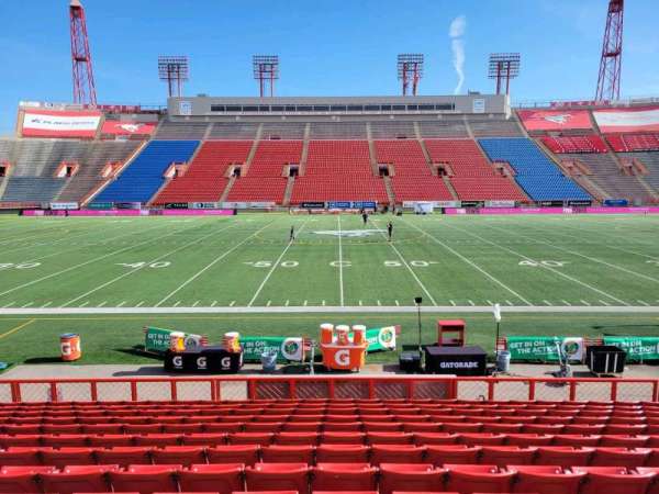 McMahon Stadium, section: f, row: 13, seat: 20