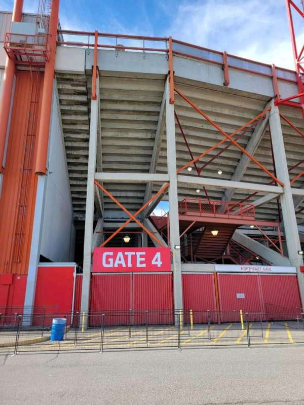 McMahon Stadium, section: Gate 4