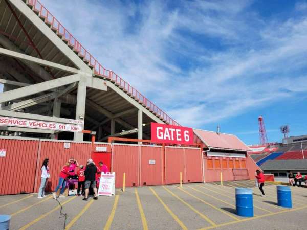 McMahon Stadium, section: Gate 6