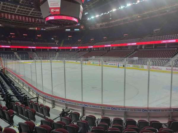 Scotiabank Saddledome, section: 102, row: 8, seat: 10