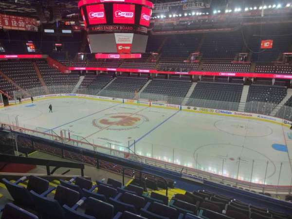Scotiabank Saddledome, section: 214, row: 10, seat: 12