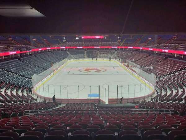 Scotiabank Saddledome, section: 104, row: wc, seat: 19