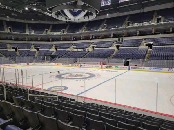 Canada Life Centre, section: 104, row: 10, seat: 11
