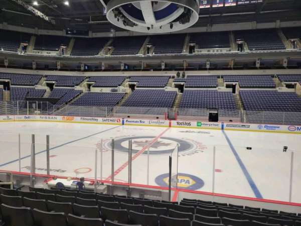 Canada Life Centre, section: 105, row: 10, seat: 11