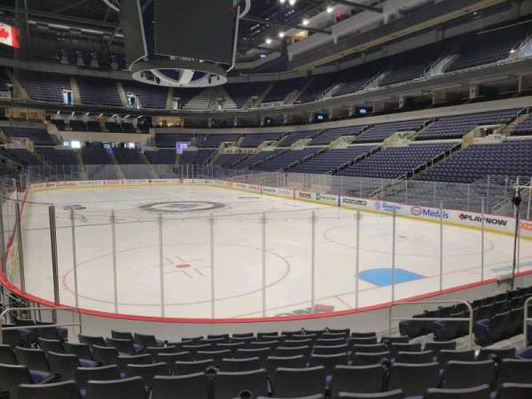 Canada Life Centre, section: 113, row: 10, seat: 9