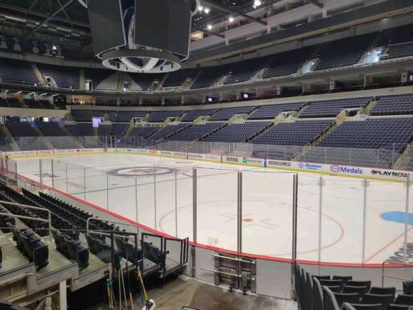 Canada Life Centre, section: 115, row: 10, seat: 6