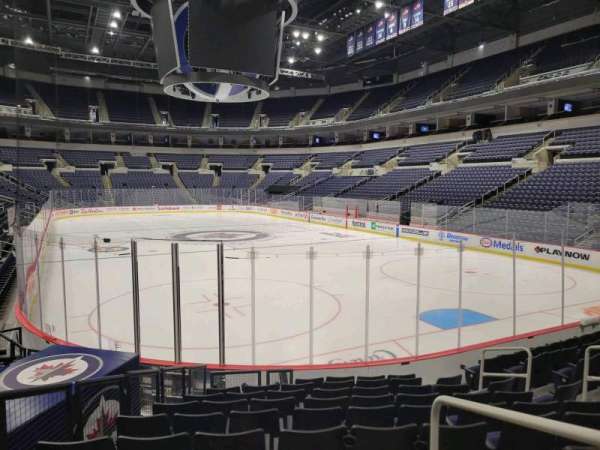 Canada Life Centre, section: 127, row: 10, seat: 9