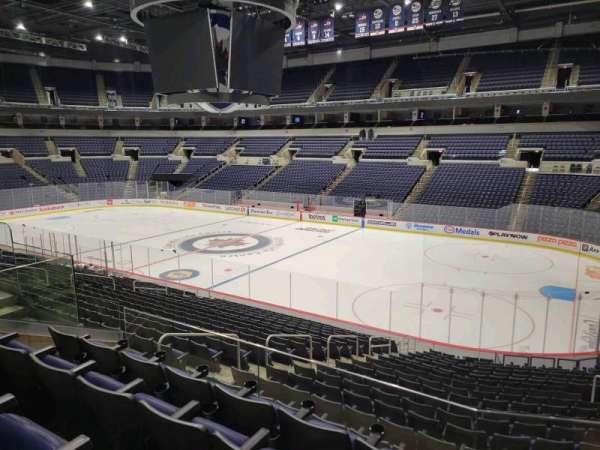 Canada Life Centre, section: 203, row: 4, seat: 13