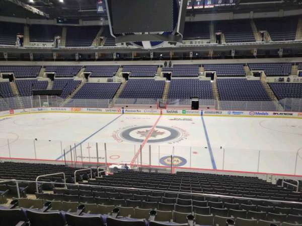 Canada Life Centre, section: 205, row: 4, seat: 14