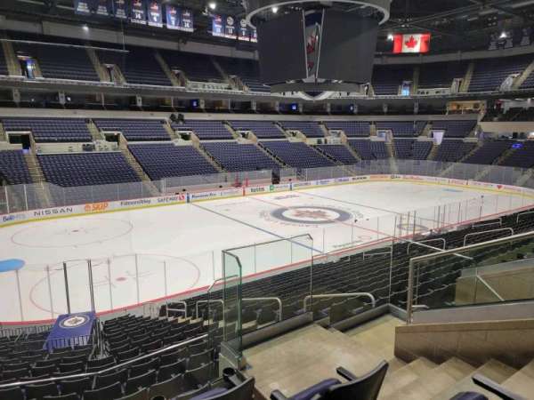 Canada Life Centre, section: 208, row: 4, seat: 13