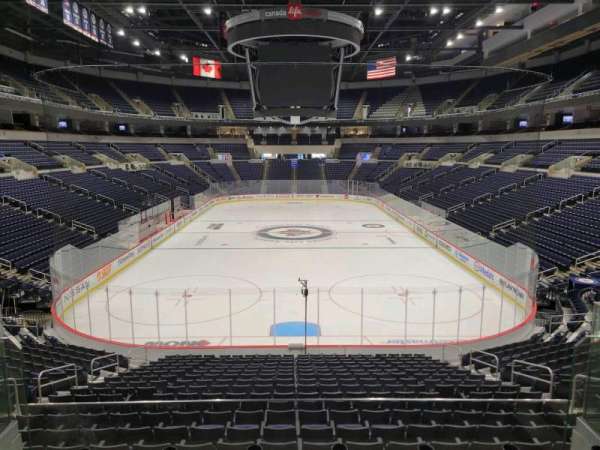 Canada Life Centre, section: 212, row: 4, seat: 14