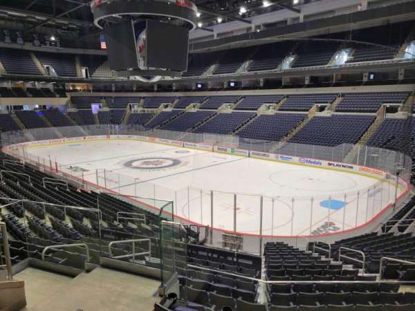 Canada Life Centre, section: 215, row: 4, seat: 9