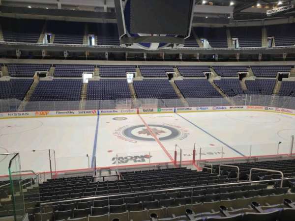 Canada Life Centre, section: 219, row: 4, seat: 12