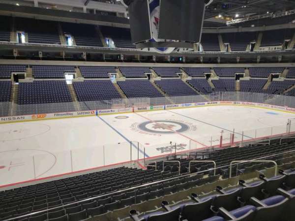 Canada Life Centre, section: 220, row: 4, seat: 12