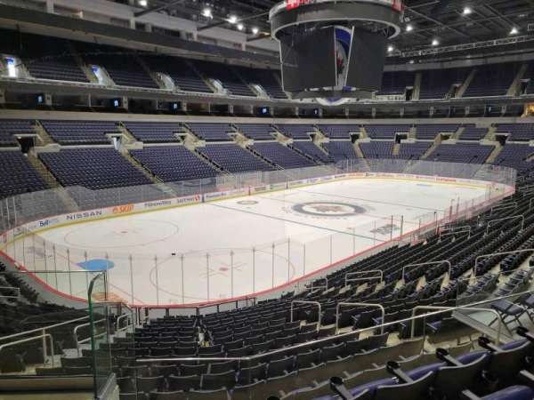 Canada Life Centre, section: 222, row: 4, seat: 10