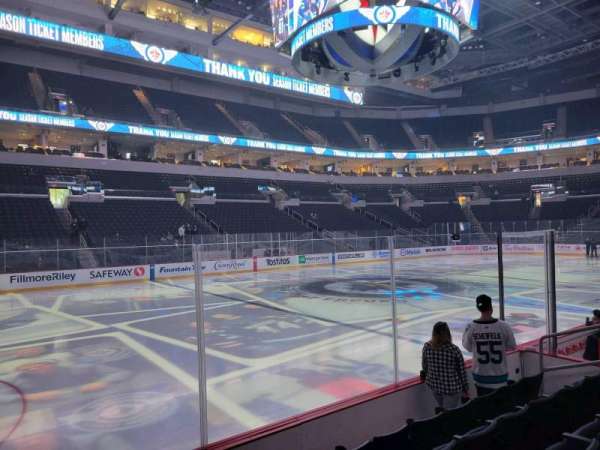 Canada Life Centre, section: 120, row: 5, seat: 12
