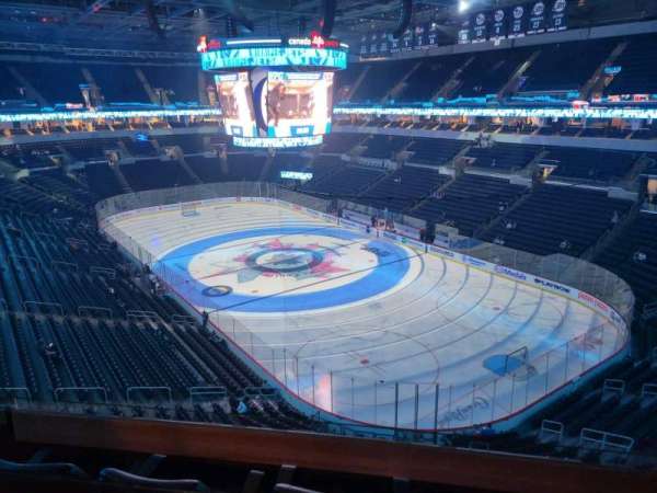 Canada Life Centre, section: 301, row: 1, seat: 9