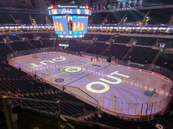 Canada Life Centre, section: 302, row: 1, seat: 1